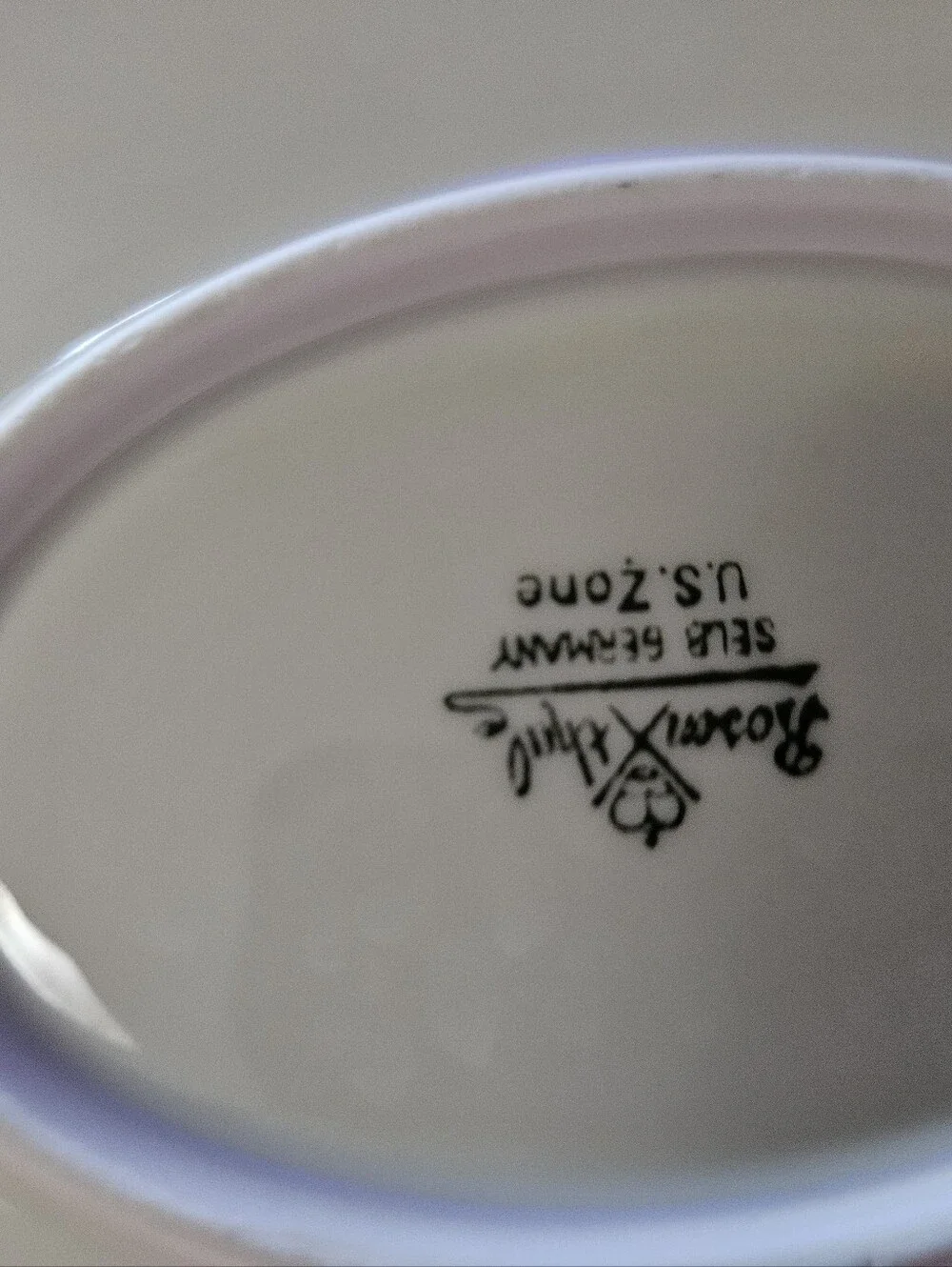 Vintage Rosenthal Germany U.S. Zone 12.5